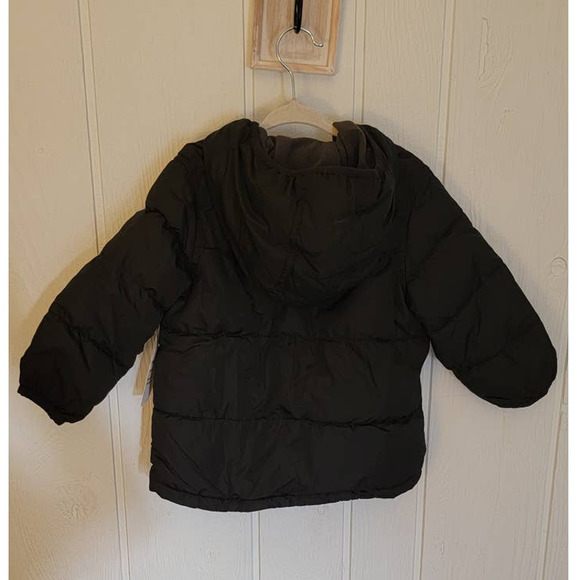 NEW! Toddler Puffer Coat - Old Navy - 2T Black - Picture 4 of 5